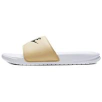 Nike Benassi JDI Slide 'White Team Gold' Men's 343880-108 EU 41