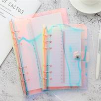 A5/A6 Binder Holographic PVC Vinyl Planner Notebook Accessories A6 Binder