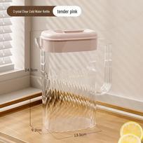 JOINT Large Capacity Crystal Refrigerator Water Pitcher krištolo skaidrumo spalva