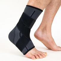 Tendon Retainer Black Foot Bandage Elasticity Ankle Support Foot Protection Ankle Brace Foot Guard black-M