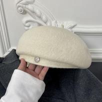 Winter Wool Berets French Painter Hat New Wool Felt Hat  Girls balta