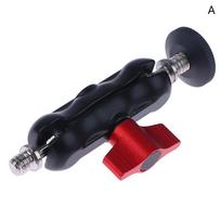 Aluminum Alloy Clamp With Double Ball Head Magic Arm Clamp 1/4'' 3/8'' Hole For Phone Video Mount Camera Monitor LED Light Mic A