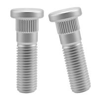 2PCS Wheel Stud M12x1.5 47mm Lug Stud For Ford Focus Fusion Fiesta Escape Ranger for Lincoln MKC MKZ for Mazda 610-468 BP4K33062 2PCS