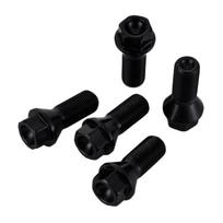 Black Wheel Bolt Lug Nut For BMW E30 E36 E46 E60 E90 36136781150 5-pack