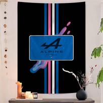 A-AlpineS Logo Hanging Bohemian Tapestry Indian Buddha Wall Decoration Witchcraft Bohemian Hippie Cheap Hippie Wall Hanging 100X70CM