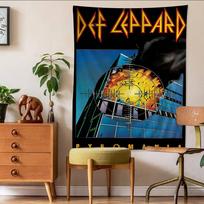 Classic Band Def L-leppard Classic Colorful Tapestry Wall Hanging Bohemian Wall Tapestries Mandala Wall Hanging Sheets 100X70CM
