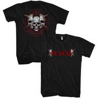 Tool Skull Spikes Unisex Black Tshirt New Merch M