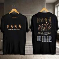 Unisexa Band Concert 2025 Tshirt Unisex Vivir Sin Aire Tour 2025 Tshirt S