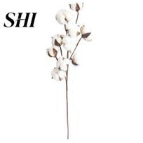 Bride 1Pc 10 Head Artificial Flower Easy to Maintain Fake Plastic Cotton Branches Plant Home Decor balta