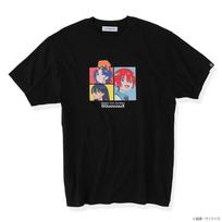 StrictG Mobile Suit Gundam Gquuuuuux Character TShirts Black Japan New M