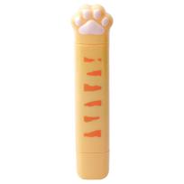 prendre Correction Paw Cat Tape Brown Tabby and White Cute Slim Tape, Double-Sided Tape, Print, Cat, Goods, Glue, 2-in-1, Cat, Stationery, Gift,