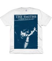 The Smiths  Louder Than Bombs  1987  Close Up  Blue  Organic TShirt Unisex T-Shirt S įvairiaspalvis