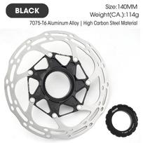 RIRO 140MM/160MM Bicycle Brake Rotor Discs Centerlock MTB Hydraulic Brake Disk Durable Wear-resistant Center Lock Cycling Rotors