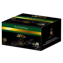 Seras Thomas Lipton Earl Grey arbatos maišeliai Vienai porcijai 50 Premium Juodosios Dovanų Individualiai suvynioti Didmeninė prekyba Didelė talpa Laikas Namų kavinė Biuras Svečių naudojimui