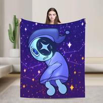 Dandys World Antklodės Žaidimas Mielas Animacinis Pūkuotas Nuostabus Šiltas Mėtomasis Antklodė Namų Tekstilės Dekoras, 75X95CM