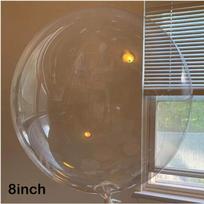 5/10Pcs 8-24inch Transparent Bobo Bubble Balloons Clear Balloon Decorations Birthday Party Wedding Home Outdoor Decor Air Helium 10PCS