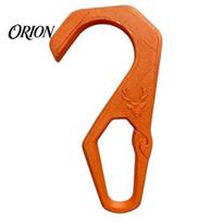 Ladder Accessories 3D Printed Paint Bucket Hook, Heavy Duty Can 3d Hook Hanger, Reduce Frequent Climbing, Fixing Clip, Accessory oranžinė