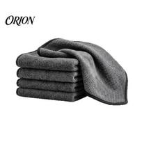 Professional Grade Grease Removal Rags 5PCS Cleaning Cloth, Thickened Reusable Microfiber Lint-Free Excellent Lint Free Glass Cloth Water Absorption juoda
