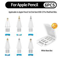 Universal Anti-slip Replacement Nib for Apple Pencil 1/2: Wear-resistant, Modified Design