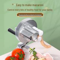Italy Pasta Hand-Crank Noodle Maker - Northern Shaanxi Style Macaroni Machine Hemp Food Utensils