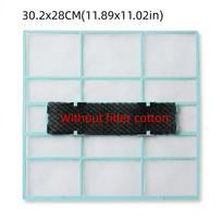 High Density AC Anti-Dust Filter Net Antibacterial Outlet Air Vent Cleaning Filter  Living Room Style C