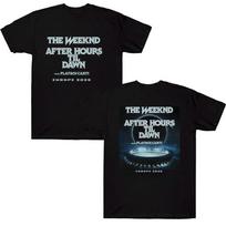 2026 SpringSummer The Weeknd After Hours Til Dawn European Pattern Womens and Mens HipHop Fashion Style TShirt S