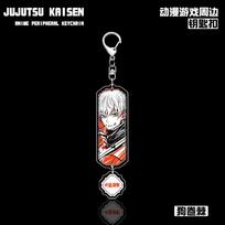 Jujutsu Kaisen Gojo Satoru Geto Suguru Inumaki Toge Nanami Kento Akrilinis sluoksniuotas raktų pakabukas Anime raktų pakabuko priedai Mielas Anime key