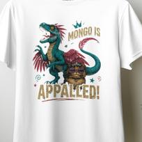 Mongo Is Appalled Cat Bird T-Shirt, Funny Cat Shirt, Weird Animal Graphic Tee, Retro Humor Tee, Cool Cat Sunglasses Shirt, Meme Style Gift1 S
