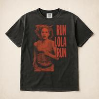 Run Lola Run Movie T shirt, 90s Sci-Fi Film Tee 2XL