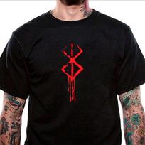 Berserk T-Shirt Unisex Uneek T-Shirt Brand of Sacrifice Fun Gift Novelty Anime Tee S