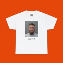 Conor MCGREGOR MugshoT-Shirt | retro combat sports T-Shirt | unisex fight night fan shirt M