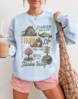 Stardew Valley Shirt Cozy Gaming T-shirt Gamer Girl Apparel Indie Game Sweater Stardew Valley Gift Gifts For Gamers Cozy Game Shirt Pelican L