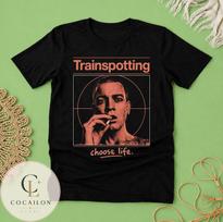 Trainspotting Choose Life T-Shirt, Ewan McGregor Movie Graphic Tee, Cult Classic Film Apparel 3XL