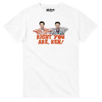 Right You Are Ken T-Shirt, MXC Comedy Quote (Unisex S-XXL) XL