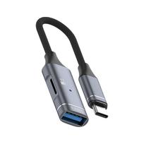 MultiFunctional USB C to USB3.0 OTG Adapter Converter 5Gbps Transmission Aluminum Body For Mobile Storage Expansion pilka