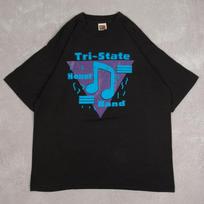 Fruit Of The Loom Vintage Tri-State Band Single Stitch T-Shirt X-Large Men's 1990s Black Music S