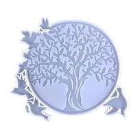 Wall Art Pendant Silicone Mold Epoxy Casting for Wall Art-Hanging Decoration 1 gryna