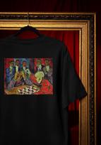 Grim Reaper Chess T-Shirt: Gothic Horror Art, Dark Expressionist Style Comfort Colors® M
