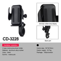 Aluminum Alloy 360 Rotation Bike Mobile Phone Holder Motorbike Phone Mount  Motorcycle Phone Holder