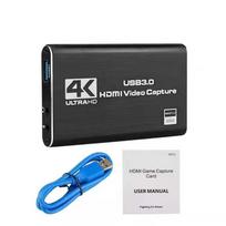 Hot 4K 60fps Game Capture Device Card Live Streaming HDMI to USB 3.0 HDMI Video Capture Card for Xbox PS4 Live Streaming Gaming 1* USB 3.0 Cable juoda