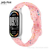 Solo Loop Silicone For Xiaomi Band 10 NFC belt Band for Xiaomi Smart Band 10 9 8 Strap Replacement Bracelet Mi Band9 Band8 WristBand Accessories band Xiaomi Mi Band 10/10NFC