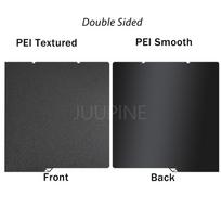 For Anycubic Kobra S1 Pei Plate Pei Honeycomb Square 264x276 Smooth Textured Kobra S1 Combo Buildplate Double Sided S1C Parts Smooth PEI Black