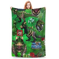 Blox Fruits Game Video Gift Blanket For Men Women Super Soft Cozy Throw Blankets for Living Room 50x60 Inches Multiple Sizes Size: 75*100cm, Weight: 230 GSM