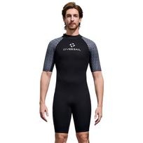 Full-Body Thermal Wetsuit Diving Surfing Snorkeling Swimming Unisex 3mm Neoprene Dive Suit With Short Pants XS