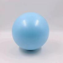 Women Gym Yoga Fitness Ball Thickening Type Anti-explosion Diameter 25 Cm Pilates Workout Mini Ball Sculpting Legs And Hips mėlyna