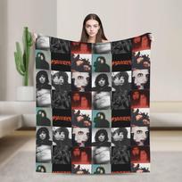 Mayhem Ball Lady Gaga Flannel Blankets Throw Blankets for Home 125*100cm Bedspread Size: 75*100cm, Weight: 230 GSM