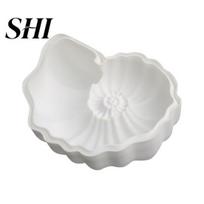 Resin Crafts Mold Sea Snail Design Ocean Themed Pastry Baking Tool DIY Silicone Conch Mousse Cake balta