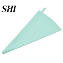 Piping Bag Non-breakable Non-sticky DIY Foldable Storage 12/14/18 Inches Baking Accessories Silicone Cream Squeeze Cake Decorating Tools Kitchen 12Inch šviesiai žalios spalvos