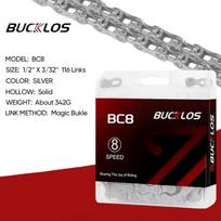 BUCKLOS Bike Chain MTB 12 Speed 11 Speed Bicycle Chain EL SL Mountain Road Corrente 12v 11v Current Cycling 10S 9S 8S Bike Parts