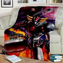 Animacinis NSO Robotas Grendizer Anime Antklodė, Minkšta Mesti Antklodė Namams Miegamajam Lovai Sofai Piknikui Kelionei Biurui Dangalas Vaikams 75X95CM